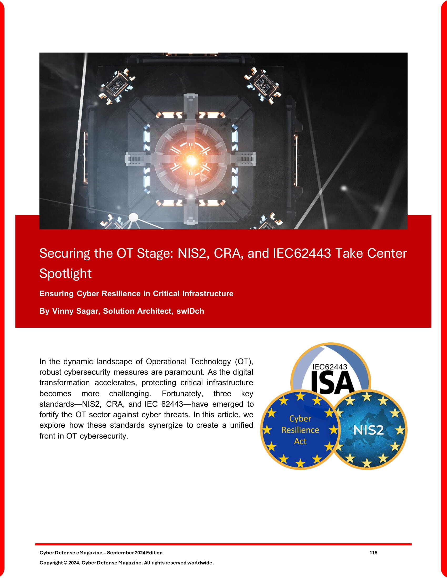 Securing the OT Stage: NIS2, CRA, and IEC62443 Take Center Spotlight